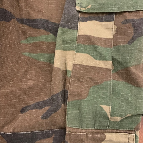 Vanguard Military BDU Woodland Camo Trousers Uniform Med - Picture 6 of 7